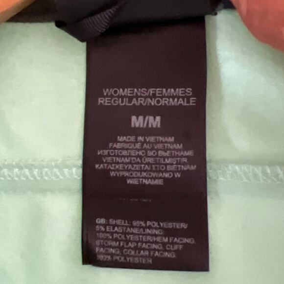 The North Face Storm Collar Softshell Jacket Mint Green Women's Size M - Picture 7 of 7